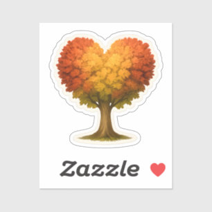Heart Shaped Autumn Tree