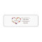 Heart-Shaped Flower Wreath Rustic Wedding