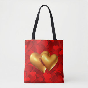 Heart Shaped Love Symbols Tote Bag