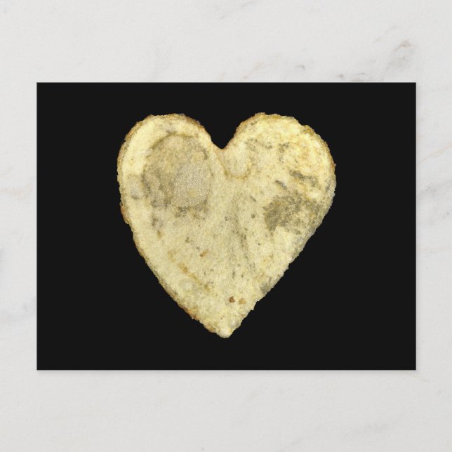 Heart Shaped Potato Chip Postcard (Front)