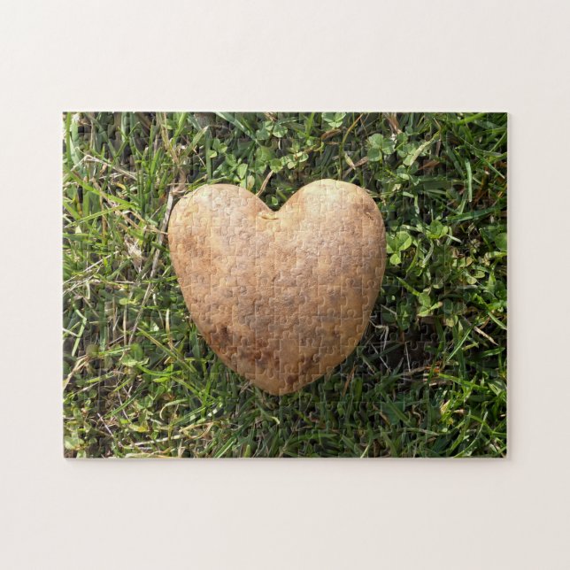 Heart Shaped Potato Jigsaw Puzzle (Horizontal)