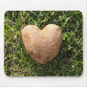 Heart Shaped Potato Mouse Pad