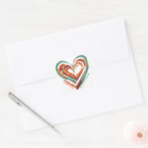 Heart-Shaped Retro