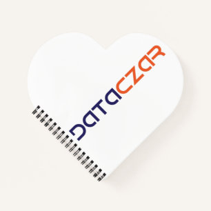 Heart Shaped Spiral Bound Notebook