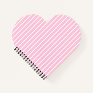 Heart Shaped Spiral Notebook (Lined Inisde)