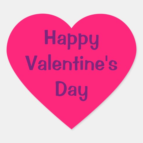 Valentine stickers sparkly scrapbook although section found too pink them Valentines Day Stickers | Zazzle CA