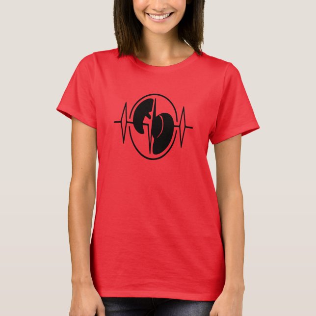 Heart Shaped T-shirt (Front)