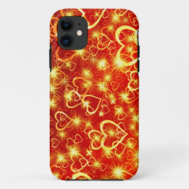 Heart Shapes Pattern-25622 Case-Mate iPhone Case (Back)