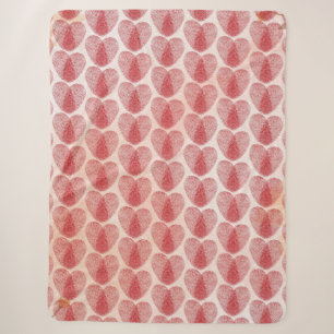 Heart Sherpa Blanket