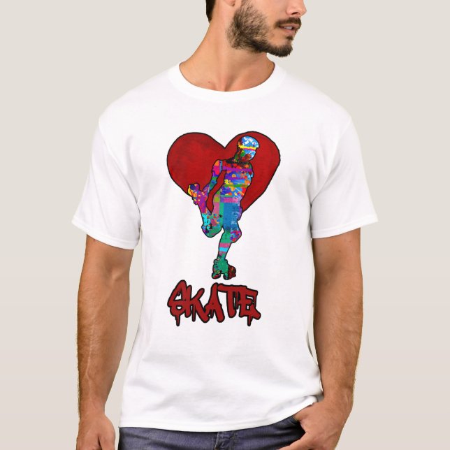 Heart Skate T-Shirt (Front)