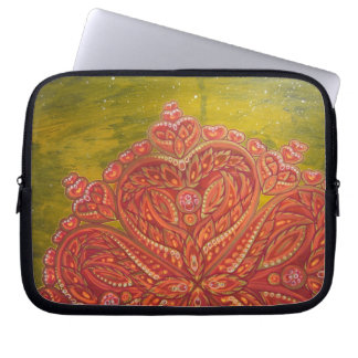 "Heart Space" Laptop Case (Painted At Burning Man)