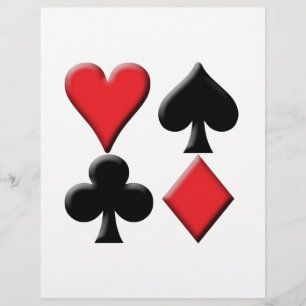 Heart, Spade, Club and Diamond