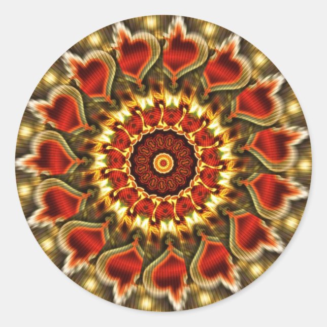 Heart Spiral Sticker (Front)