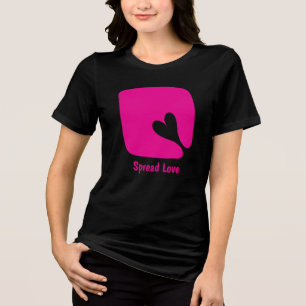 Heart Spread Love Tri-Blend shirt