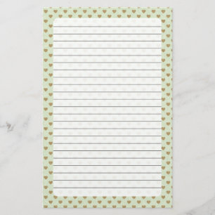 Heart stationery