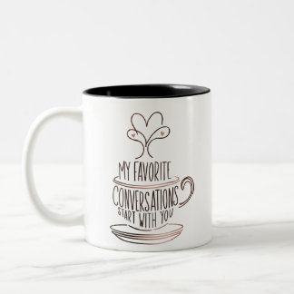 Heart Steam Coffee Mom – Timeless Mother’s Day ArT Two-Tone Coffee Mug