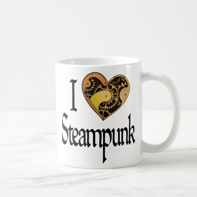 Heart Steampunk Coffee Mug (Right)