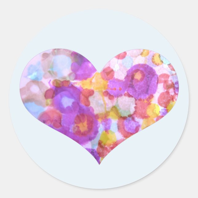 Heart sticker (Front)