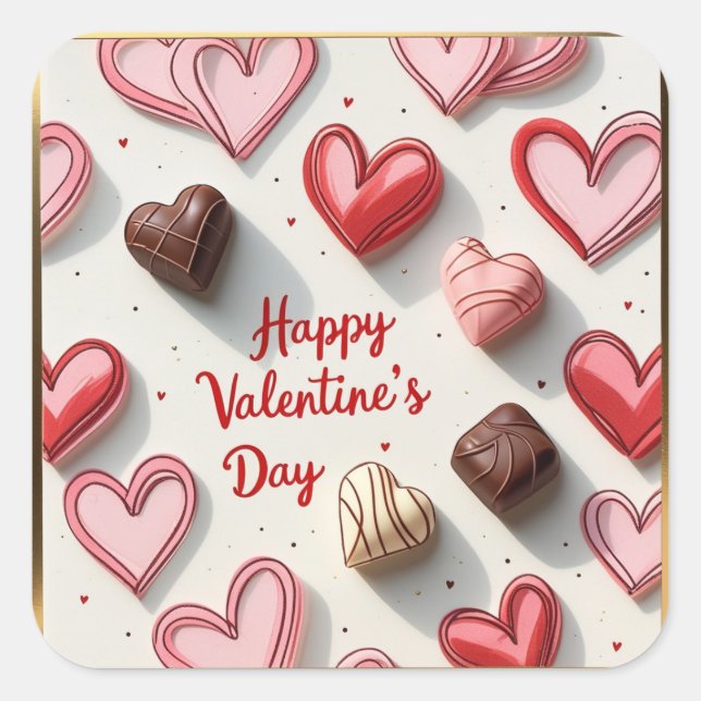 Heart sticker  (Front)