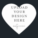 Heart Sticker - 1.5"<br><div class="desc">Customize your design in Templett. After you are done editing,  download your file in a JPG format (don't forget to turn on the bleed option). Upload your design here by clicking on the blue "Personalize" button.</div>