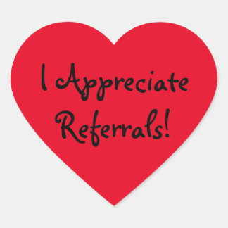 Heart Stickers, Glossy Heart Sticker