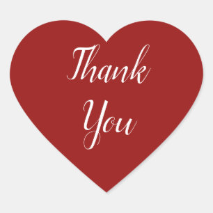 Heart Stickers, Glossy, Small, 1½ inch (sheet of  Sticker