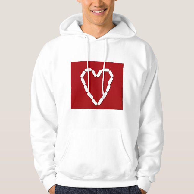 Heart. Stop depression. Hoodie (Front)