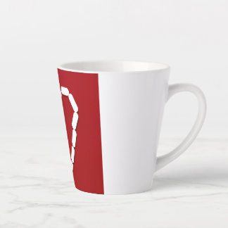 Heart. Stop depression. Latte Mug