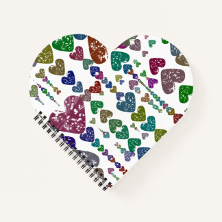 Heart strings notebook