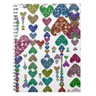 Heart strings notebook