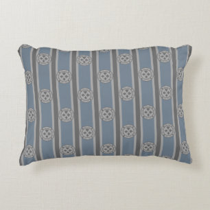 Heart Striped Accent Pillow