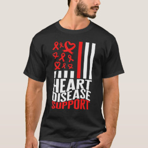 Heart Surgery Heart Disease Support CHD Awareness T-Shirt