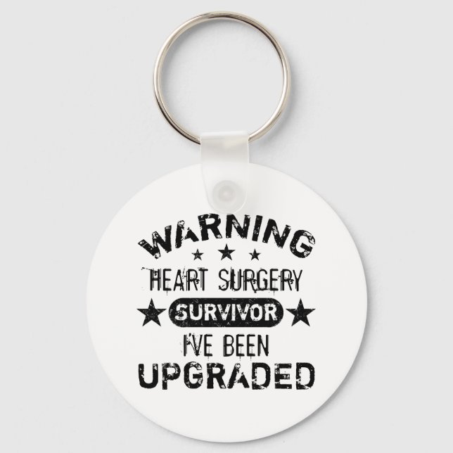 Heart Surgery Humour Upgraded Keychain (Front)