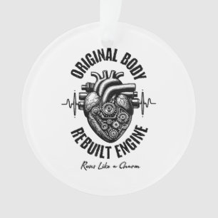 Heart Surgery Original Body Rebuilt Engine Runs Li Ornament