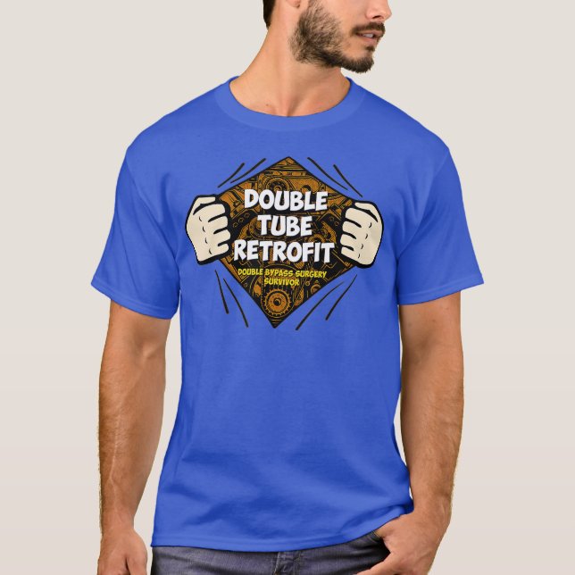 Heart Surgery Recovery Gift For Double Bypass T-Shirt (Front)