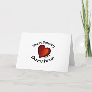 Heart Surgery Survivor Card