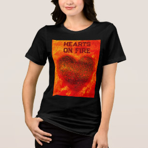 Heart T-shirt Tri-Blend Shirt