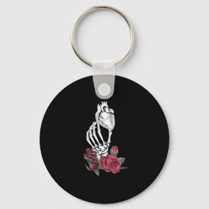 Heart The Skeleton's Hand Classic Keychain