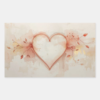 Heart-Themed Painting Images Collection Sticker