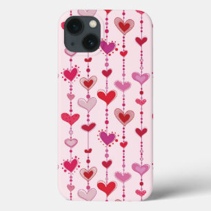 Heart Tiles iPhone 13 Case