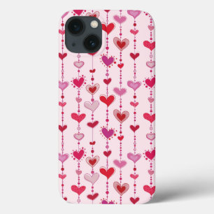 Heart Tiles iPhone 13 Case