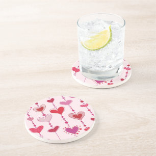 Heart Tiles Coaster