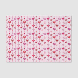 Heart Tiles Tissue Paper