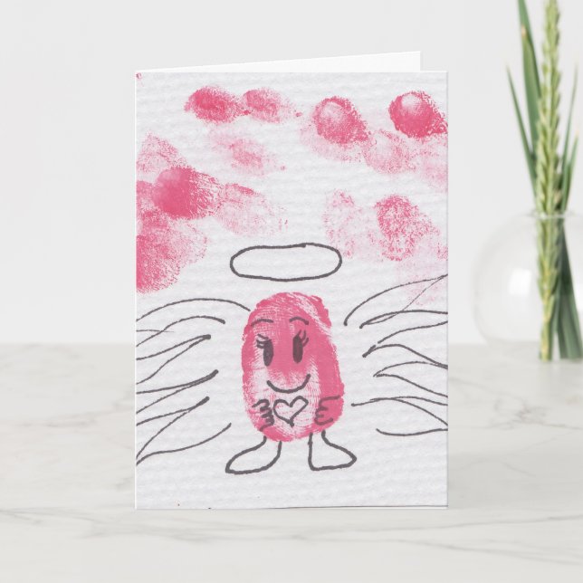 Heart to Heart Thank You Card (Front)