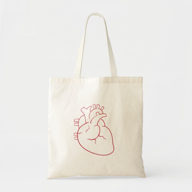 heart tote bag (Front)