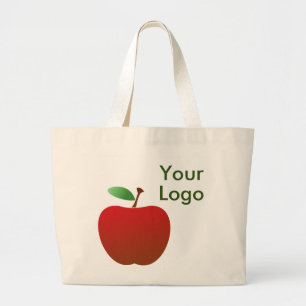 Heart Tote Bag with Logo Space