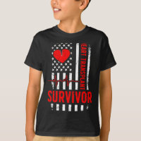 Heart transplant survivor us flag heart transplant