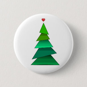 Heart Tree 2 Inch Round Button