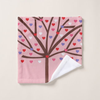 Heart Tree Bath Towel Set