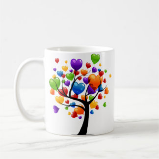 Heart Tree Ceramic Coffee Mug ⭐